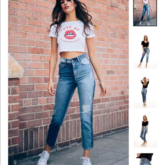 dream fit blue division jeans